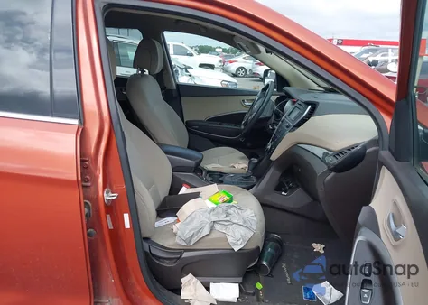 2017 Hyundai Santa Fe Sport 2.4L из США, поврежденный, VIN 5XYZT3LB6HG393666